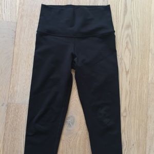 High waisted ¾ leggings